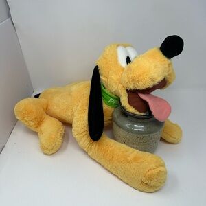 Disney Pluto 20" Plush Disney Parks Authentic Original Pet Soft H8